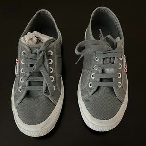Superga Unisex 2750 Cotu Grey Sage Classic Sneaker - 37 EU / 6.5 US Women